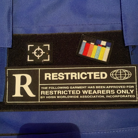 Hudson Icons Fasion Vest - Royal Blue NOT BULLET PROOF‼️ - Picture 5 of 8